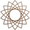 Ekena Millwork Eleanor Wood Fretwork Pierced Ceiling Medallion, Walnut, 26"OD x 10"ID x 1/4"T CMWP26X26X0250EAWA - alternate 1